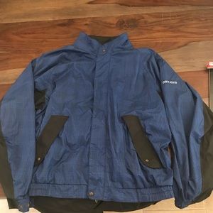 FootJoy DryJoys Golf raincoat and pants.